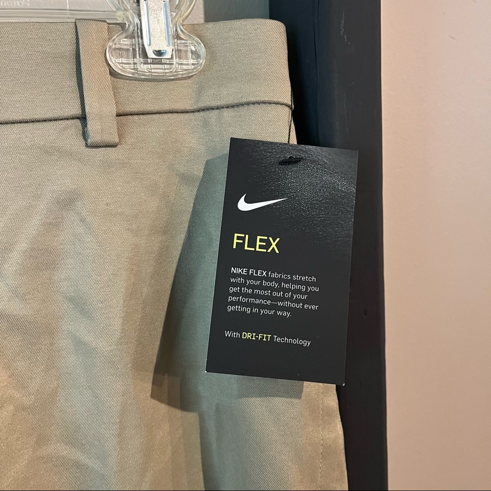 Nike Flex Dri-Fit Khaki Shorts - New With Tags